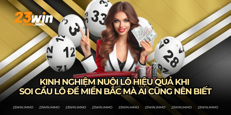 Kinh nghiệm soi cầu lô đề miền Bắc chuẩn xác từ 23WIN